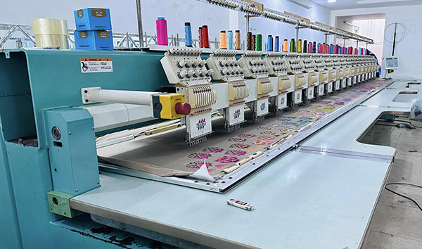 Thanh sắt mặt cắt dùng làm khung máy thêu